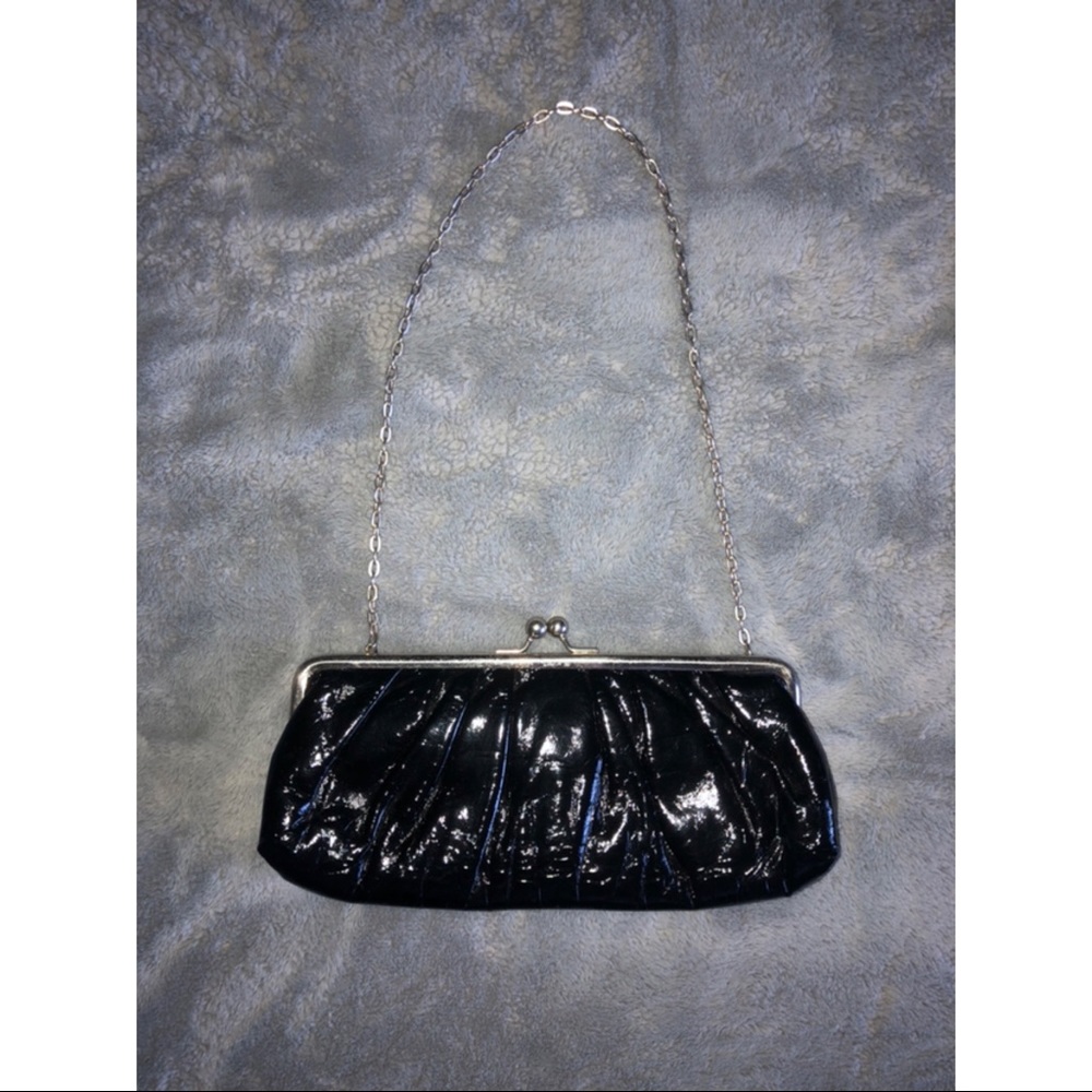 Black clutch purse